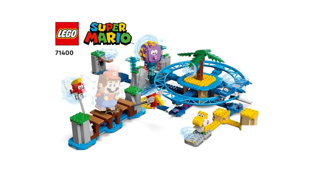 Lego 71400 Super Mario And Big Urchin Beach Ride Expansion Set User Guide