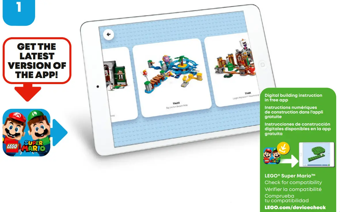 LEGO 71400 Super Mario and Big Urchin Beach Ride Expansion Set - fig1