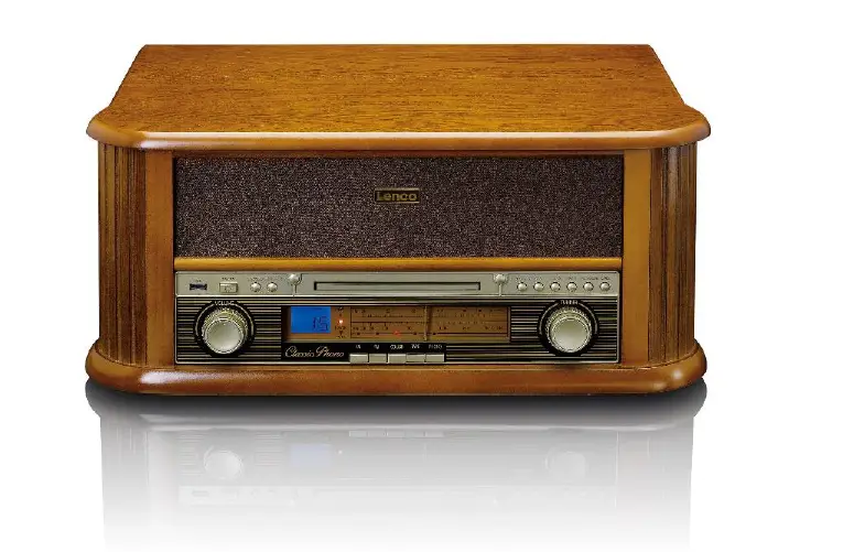 Lenco TCD-2570 Retro Turntable Stereo System with Radio-product