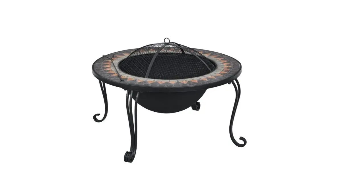 Firstime 5384293 Artemis Sunburst Fire Pit With Screen Lid Instruction Manual