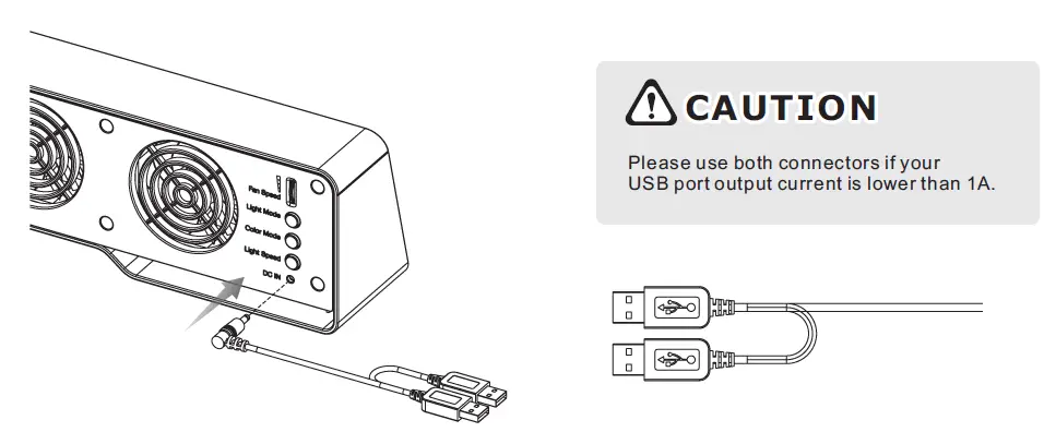 thermaltake DS100 Desk Cooler fig-2