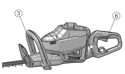 greenworks pro HT60L211 60V Cordless 26 Inch Hedge Trimmer fig 7