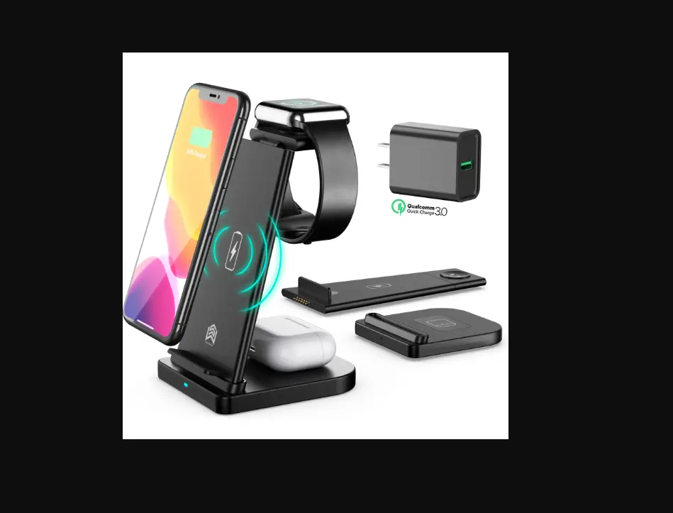 Shenzhen You Me Electronics Ym-ud21 3-in-1 Wireless Charger User Guide