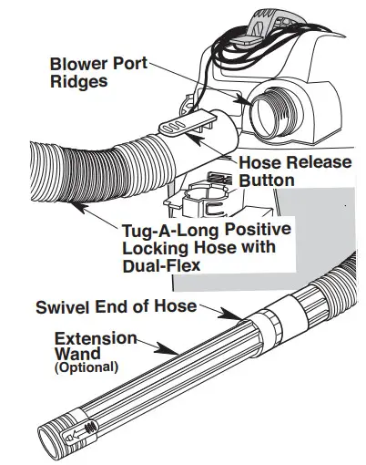 RIDGID HD14000 Shop Vacuum - Blowing Feature