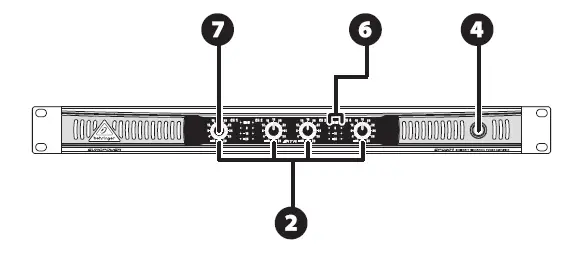 behringer Europower -Channel Power Amplifier 5