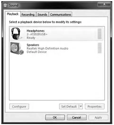 audio-technica Cardioid Condenser USB Microphone - The following screen will pop up