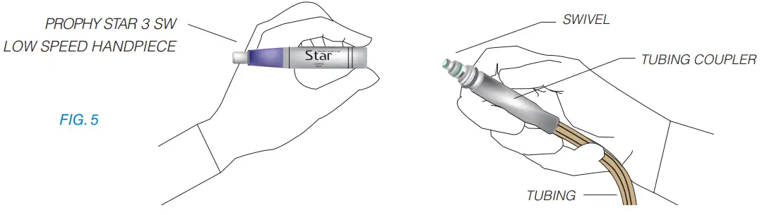 DENTALEZ Prophy Star 3 and 3 SW Hygiene Handpiece - fig 2