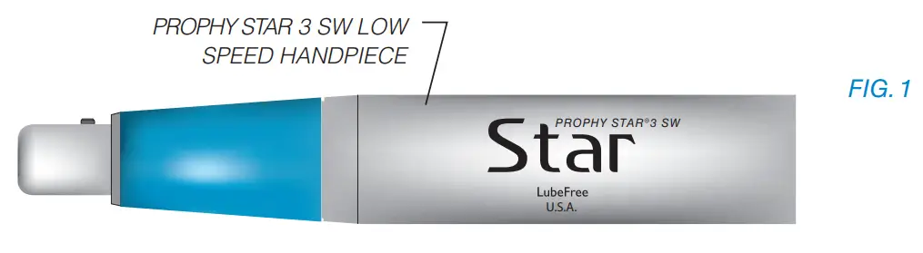 DENTALEZ Prophy Star 3 and 3 SW Hygiene Handpiece - fig 5