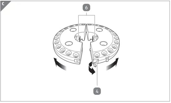 ALDI 801121383548602 Adventuridge Umbrella Light - fig3