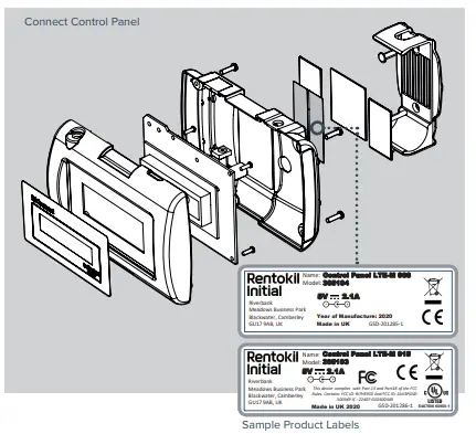 Rentokil 2G R868-304769 Connect Control Panel-fig3