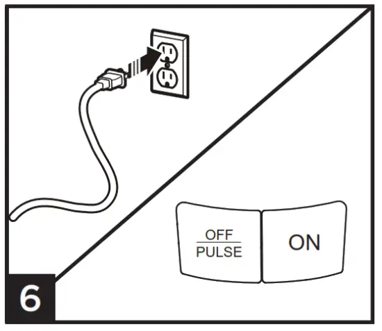Commercial CHEF CHFP4MB 4 Cups 450 Watt Black 2 Blade Food Processor - FIG22
