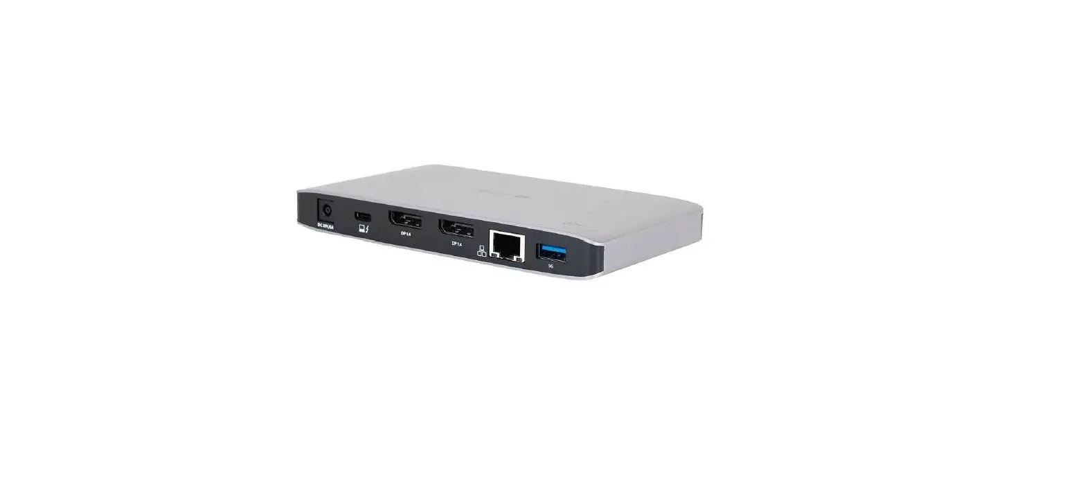 Monoprice 36656 Thunderbolt 3 Dual Displayport Docking Station User Manual