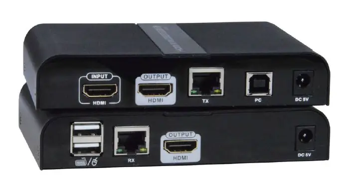 NTI-ST-IPUSB4K-LC-HDMI HDBaseT-KVM-Extender-4Kx2K