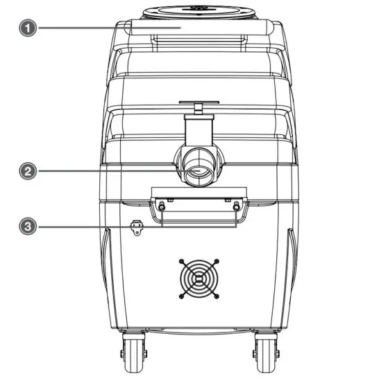 MYTEE HP60 Spyder Heated Carpet Extractor - figure 4