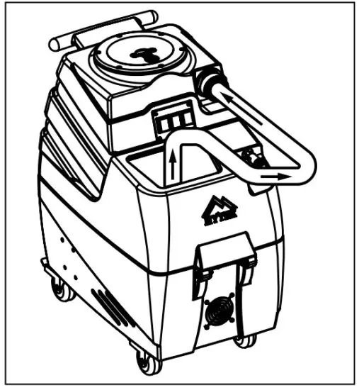 MYTEE HP60 Spyder Heated Carpet Extractor - figure 8