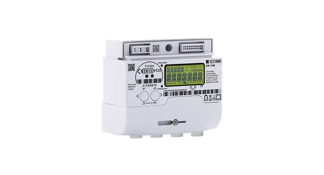 Edmi Es-10b 4 Terminal Single Phase Electricity Meter User Guide Edmi Es-10b 4 Terminal Single Phase Electricity Meter User Guide
