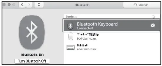 SIRIUS K15B-3 Wireless Bluetooth Keyboard - figure 11