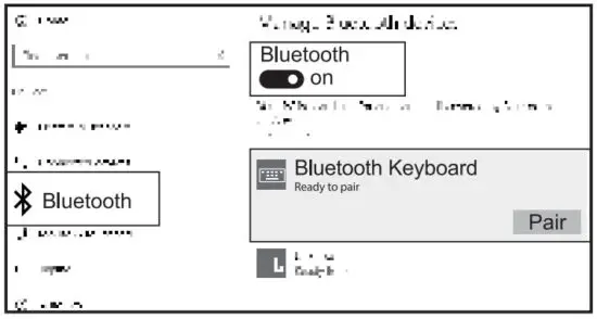 SIRIUS K15B-3 Wireless Bluetooth Keyboard - figure 7