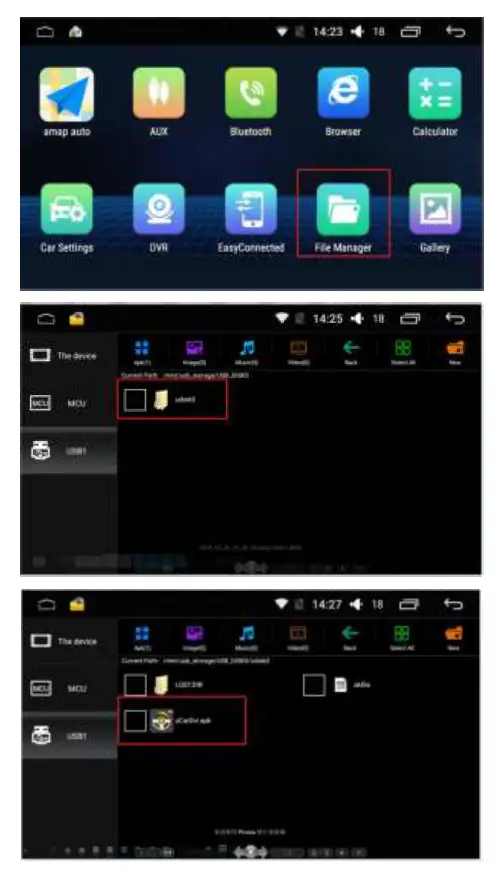 TIMELESS DVR-6009- USB -HD -DVR- with -Fourth-Generation -Vehicle-Mounted -APK -2