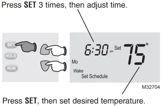 Adjust program schedules