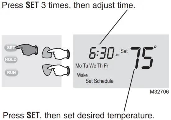 Adjust program schedules