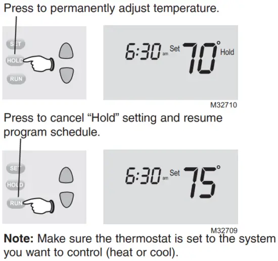 About your new thermostat