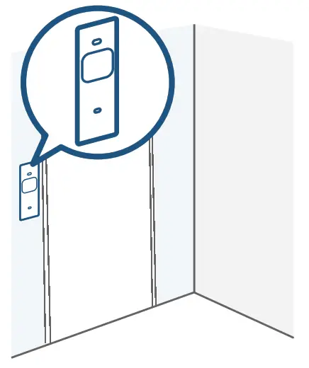 eufy T8210 Wireless Video Doorbell 2K Battery Powered Set - Card against