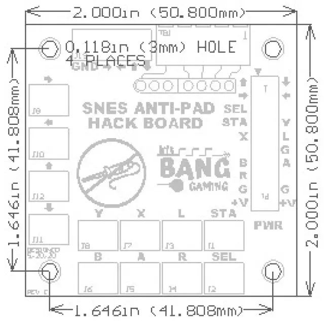 bit bang gaming SNES Anti-Pad Hack Board 1