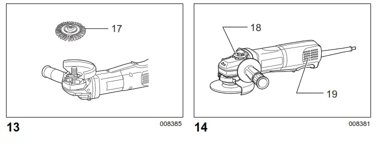 makita 9564P Angle Grinder Paddle Switch - FIG 3