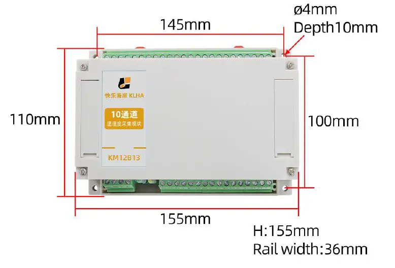 KLHA KM12B13 carbon dioxide, illuminance, temperature, and humidity integrated sensor-FIG-1