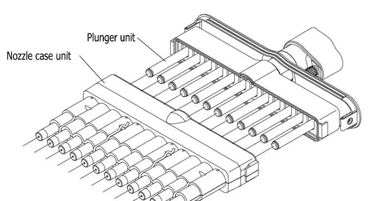 NICHIRYO Nichipet EXII Multi Digital Micro Pipette for Liquid Handling 10