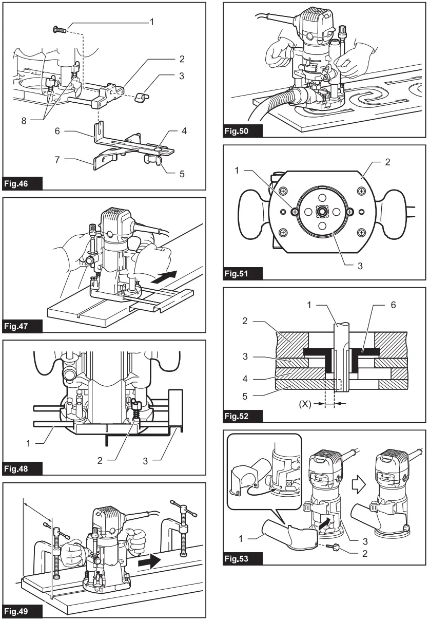 makita RT0702C Cordless Router Trimmer - FIG 7