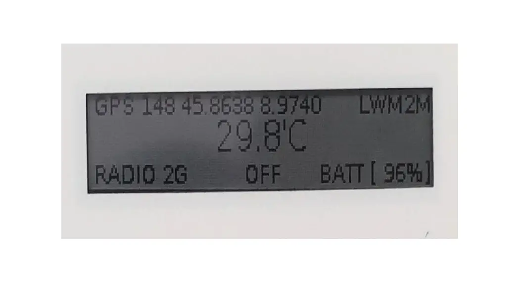 Gimasi Lwm2m Tracker Screen Instructions