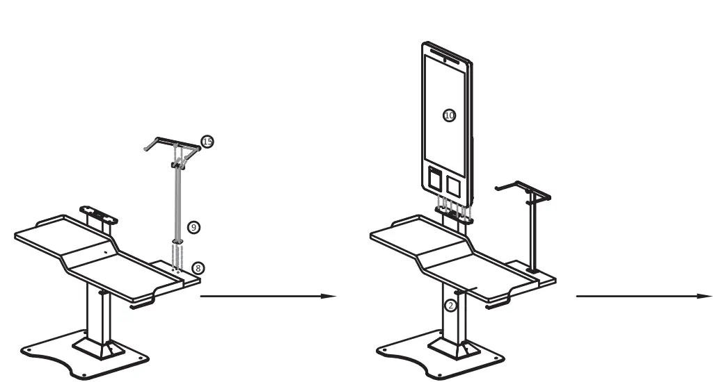 Shenzhen Shiwinka Technology SCO-M-EAS-315 Self-Checkout Kiosk FIG 3