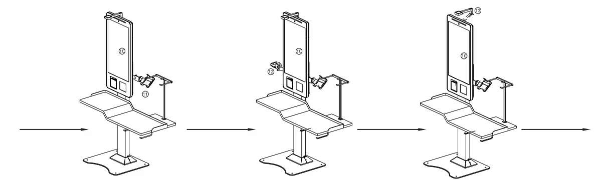 Shenzhen Shiwinka Technology SCO-M-EAS-315 Self-Checkout Kiosk FIG 4