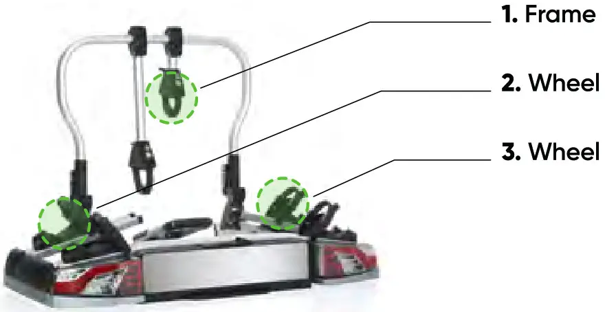 velosock VELOCITIES MILAN Bicycle Cover - Fig 1
