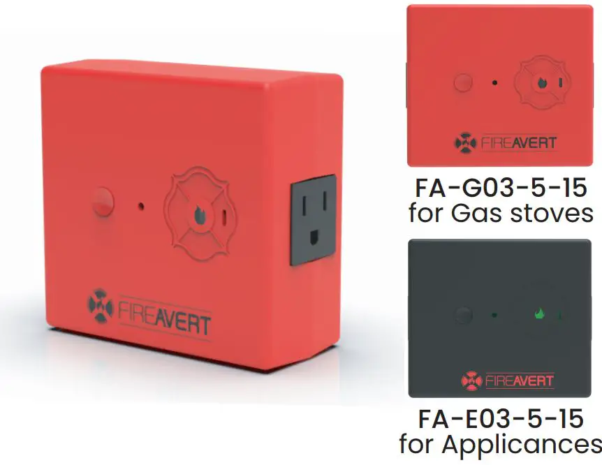 Fireavert Fa-e03-5-15 Automatic Shut-off Device For Stoves And Microwaves User Guide Fireavert Fa-e03-5-15 Automatic Shut-off Device For Stoves And Microwaves User Guide
