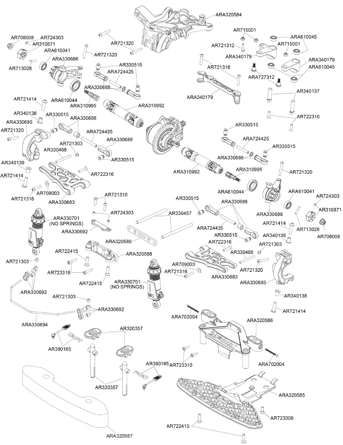 ARRMA ARA4315V3T1 Infraction 4WD Street Bash Truck-6