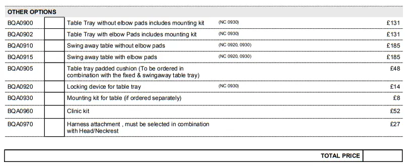Invacare DSAL009391 Rea Azalea Base - fig 5