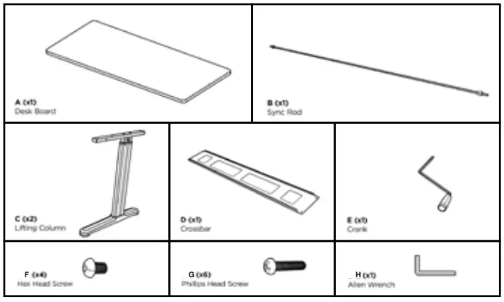 ErgoMax ABC102BKTT Ergonomic Office Table - fig5
