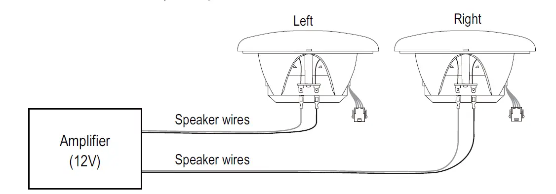 BOSS AUDIO SYSTEM MRGB65 2000 Watts 6.5 Inch Marine 2-Way Full Range Speakers System fig 2