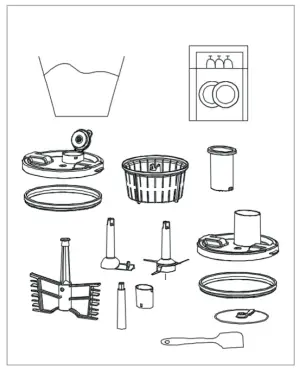 ELDOM MFC2506 perfect mix 2 Multifunctional Kitchen Appliance-fig18