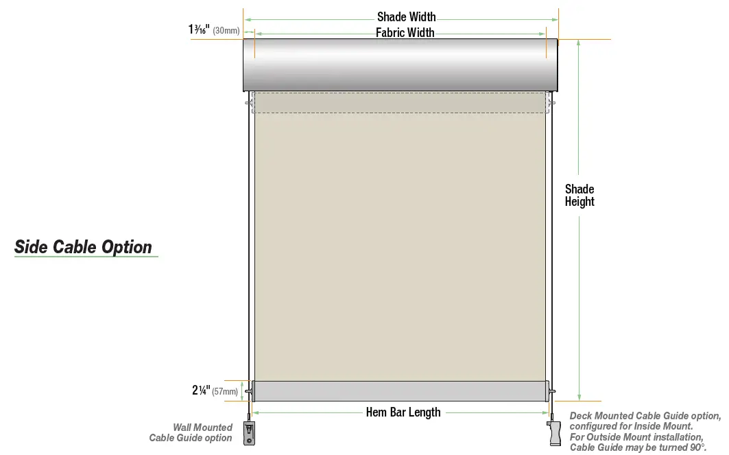 DRAPER Exterior Motorized FlexShade Outdoor Shading System fig 21