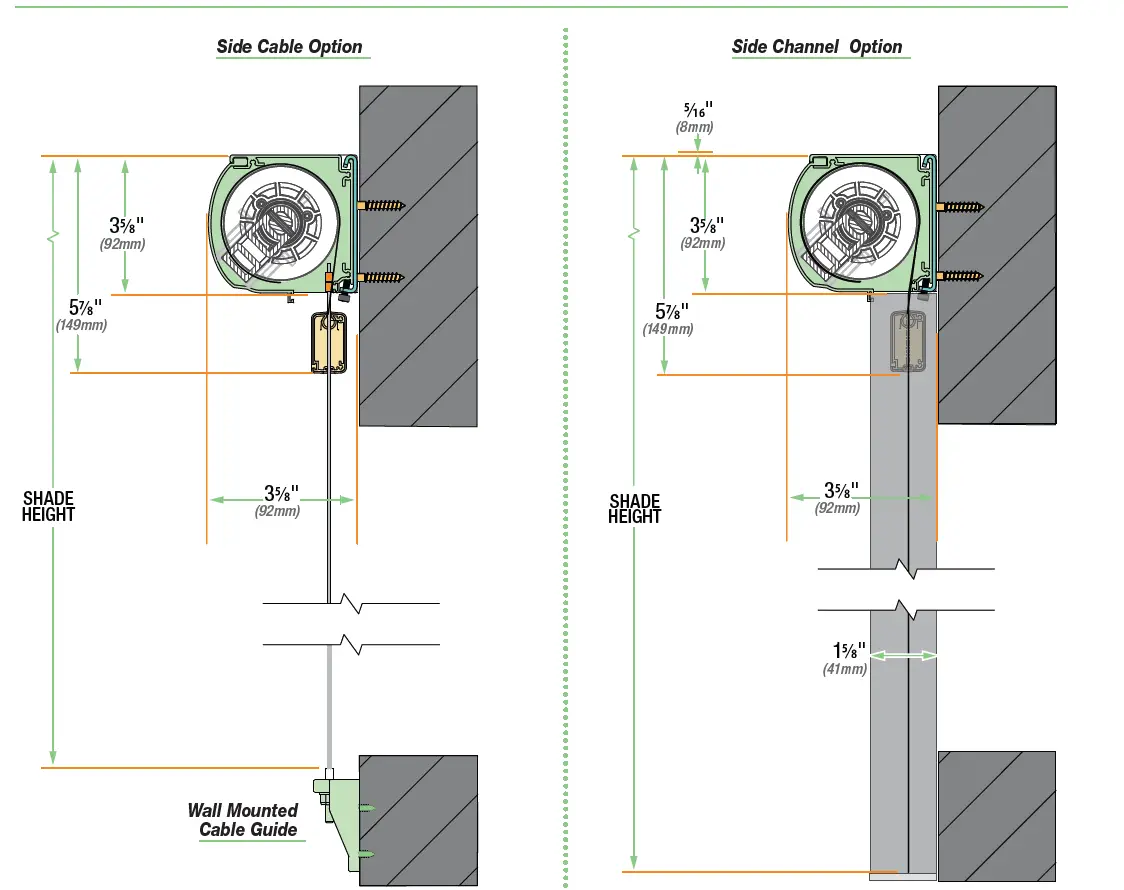DRAPER Exterior Motorized FlexShade Outdoor Shading System fig 23