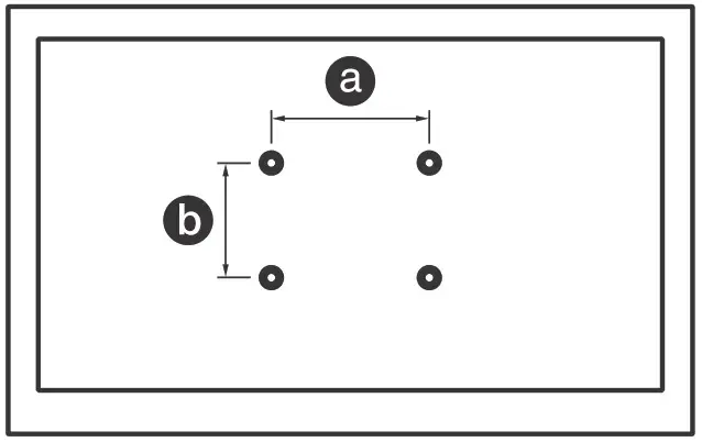SONY XR 48A90K Smart LED TV - Installing the TV to the Wall 3