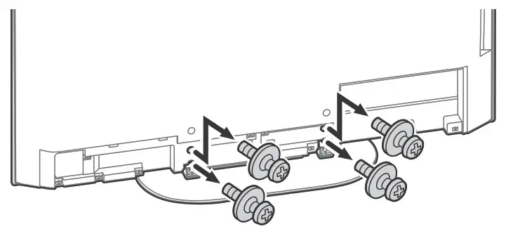 SONY XR 48A90K Smart LED TV - Installing the TV to the Wall 7