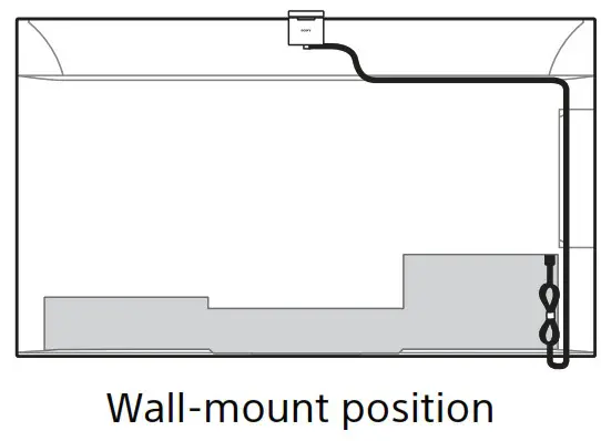 SONY XR 48A90K Smart LED TV - Optional Camera and Microphone Unit 2