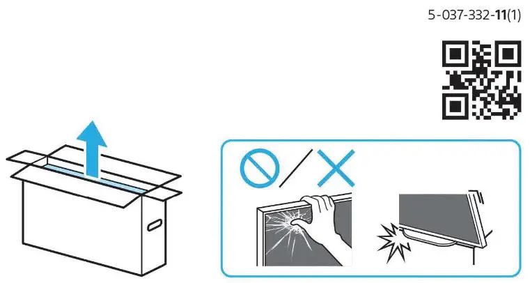 SONY XR 48A90K Smart LED TV - cover