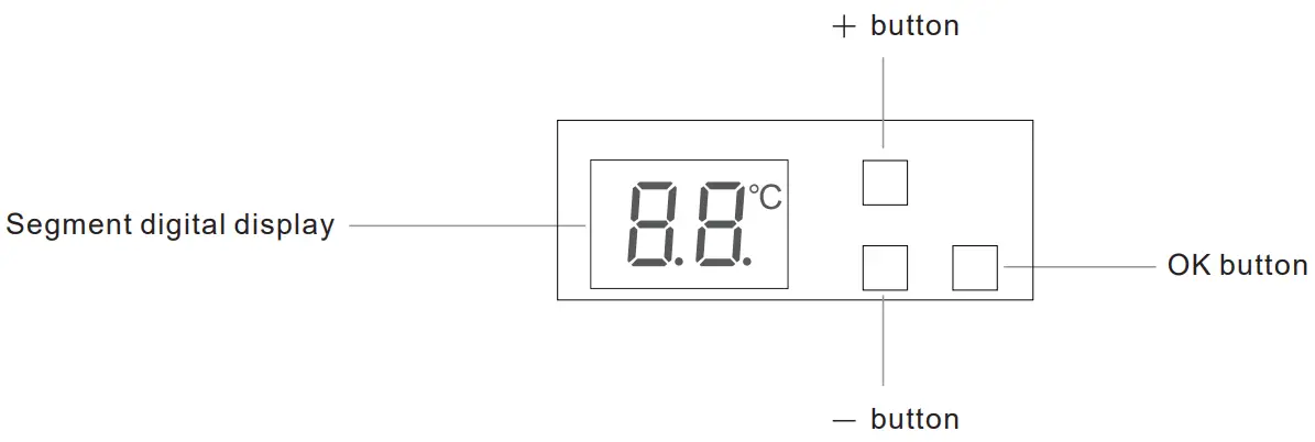 namron SR ZG9093A ODM Panelovn ZigBee 600W Matt Sort - FIG 1