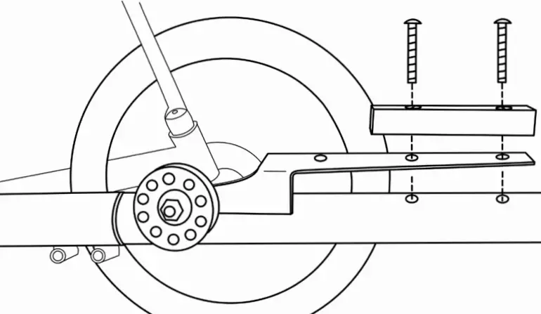 TerraTrike TT000867 Chain Gobbler 3 - indicator markings